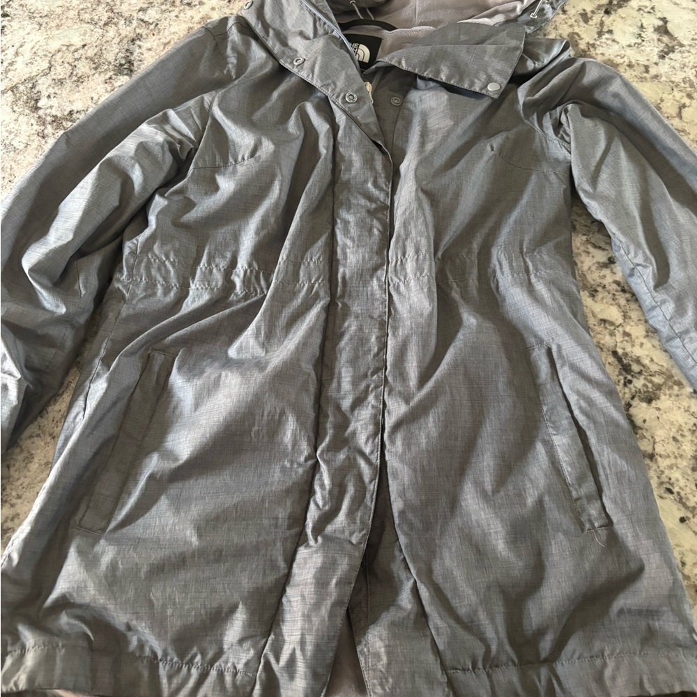 The Northface lightweight gray jacket - image 1